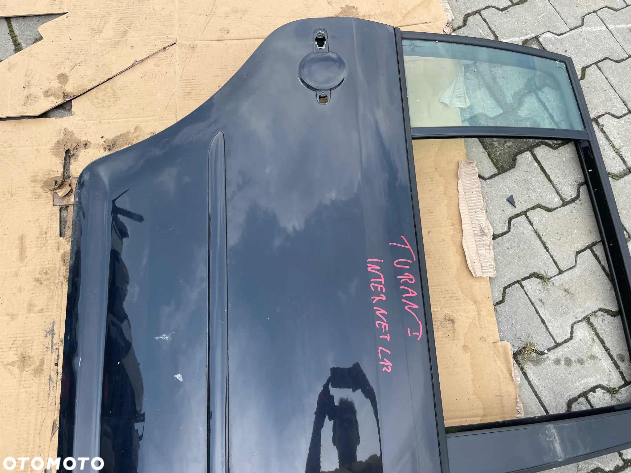 DRZWI TYŁ TYLNE TYLNIE PRAWE VW TOURAN I 1 - 8