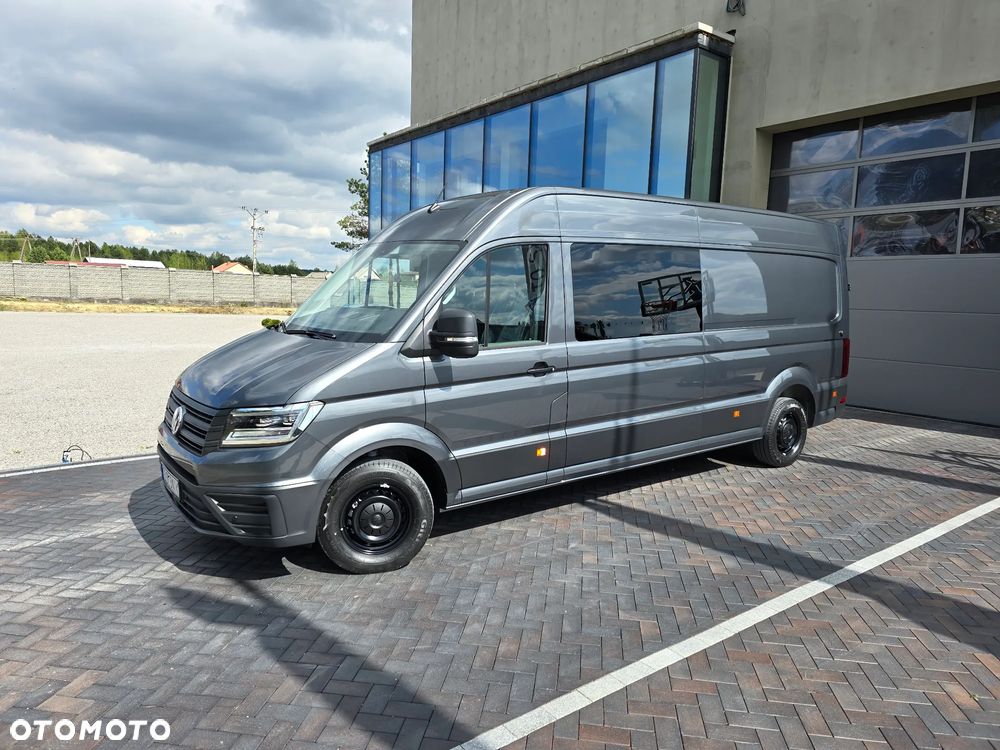 Volkswagen CRAFTER 4 MOTION AUTOMAT-8 Bie Długi 7-OSOBOWY BOGATA OPCJA WYPOSAŻENIA NAVI KAMERA COFANIA FUL LED LAKIER METALIZOWANY SALON PL STAN NOWY - 9
