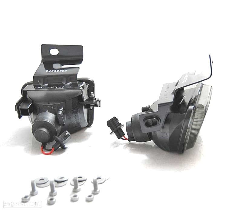 FARÓIS NEVOEIRO PARA VOLKSWAGEN VW GOLF 2 83-91 NEW CHROME - 2