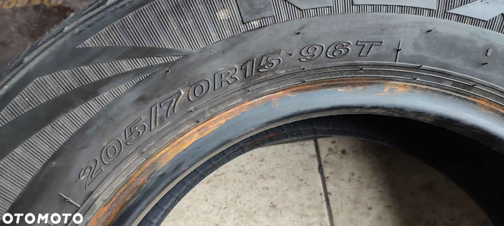 OPONY ZIMOWE 205/70R15 NEXEN WINGUARDSUV 96T (2517)ZIMA 7mm Komplet 4 Sztuki - 7
