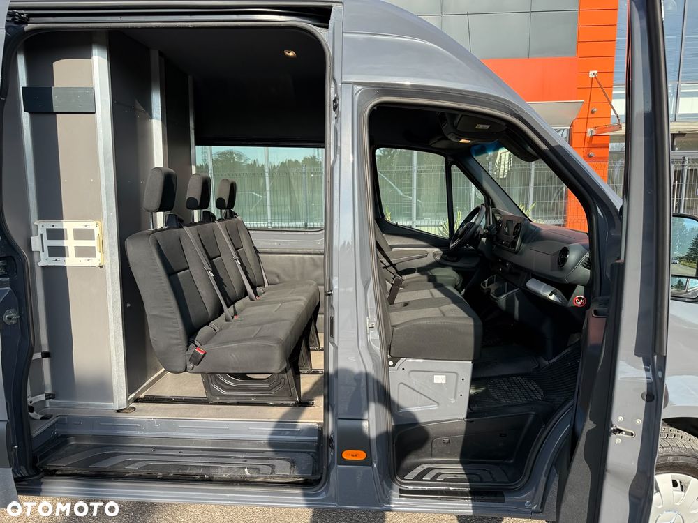 Mercedes-Benz Sprinter 319, 3.0 190KM, L2H2, Brygadówka 6os, Automat, Bardzo zadbany - 17