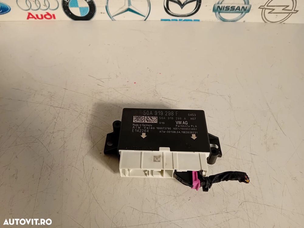 Modul Senzori Parcare Vw Passat B8 Arteon Cod 5QA919298F An 2015-2020 Motor DFG - 3