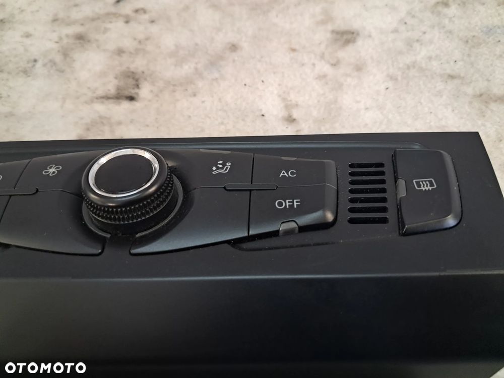 Panel Sterowania Klimatyzacji Nawiewu Audi A4 B8 A5 Q5 8T1820043AM - 3
