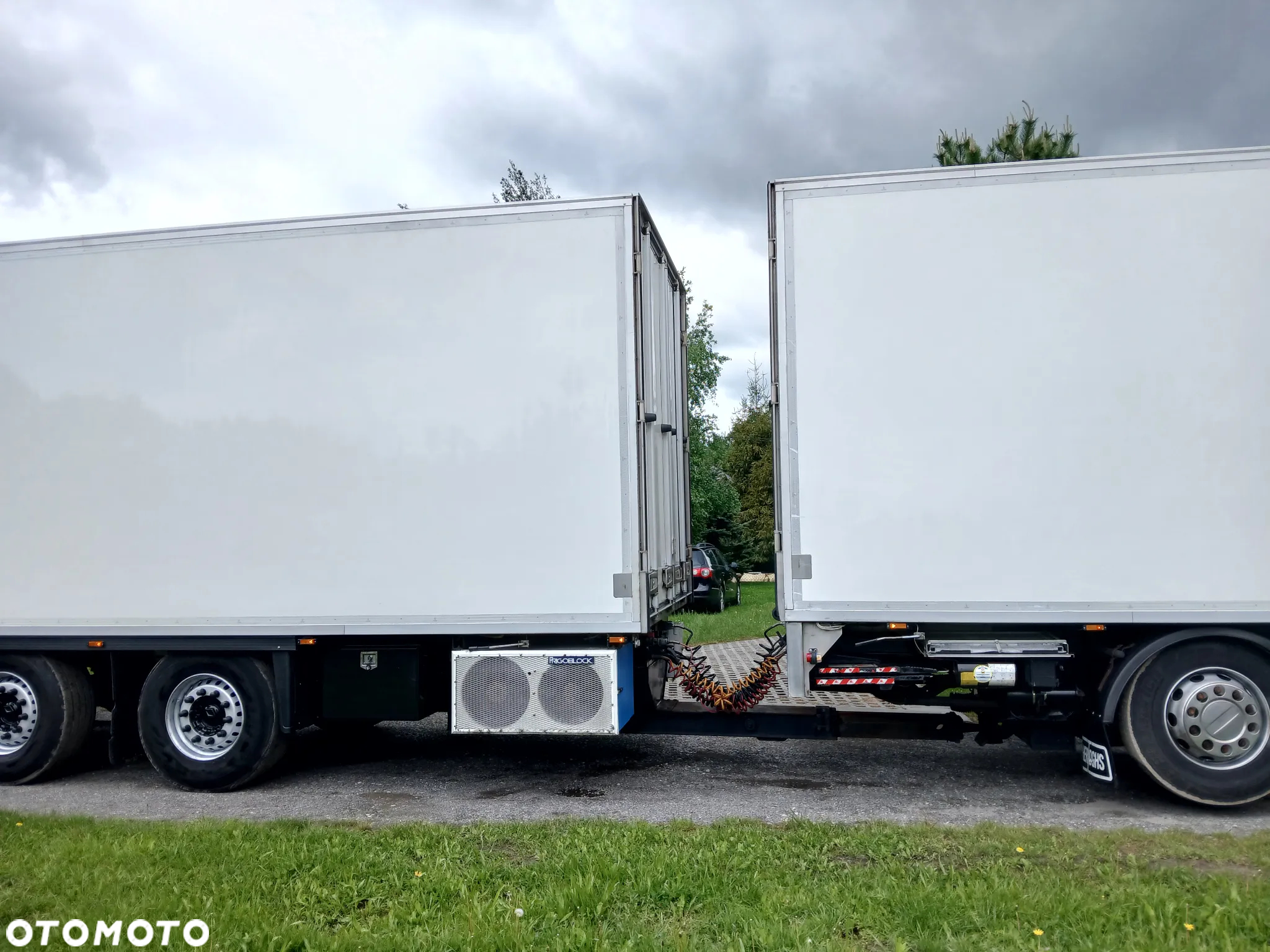 Scania R410 R450 6X2 BEZ EGR  ZABUDOWA CHLODNIA CHEREAU 19 PALETOŚ SKRETNA SPROWADZONY ZESTAW TANDEM PRZEJAZDOWY - 5