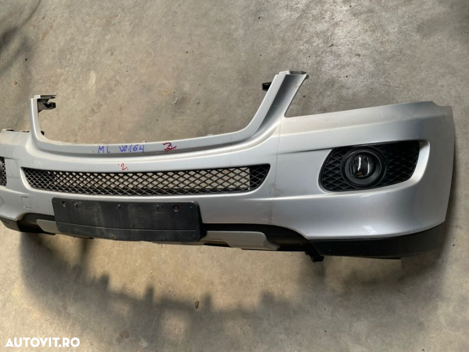 Bara fata completa MERCEDES ML W164 cu grile,halogene - 3