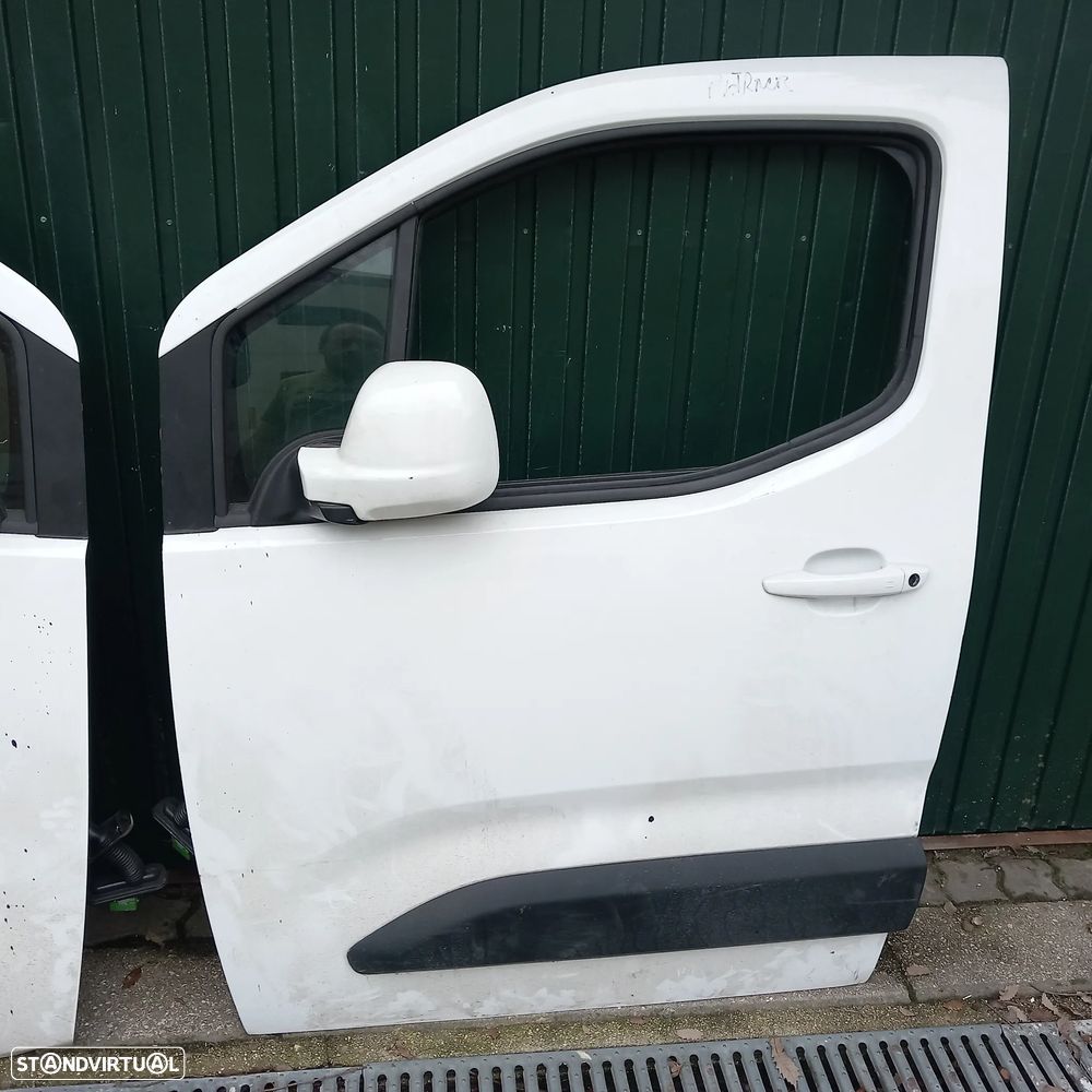 Porta passageiro completa peugeot partner citroen berlingo ano 2021 - 2