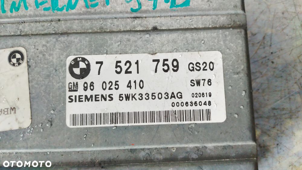 Sterowni skrzynik biegów BMW E39 7514365 - 2