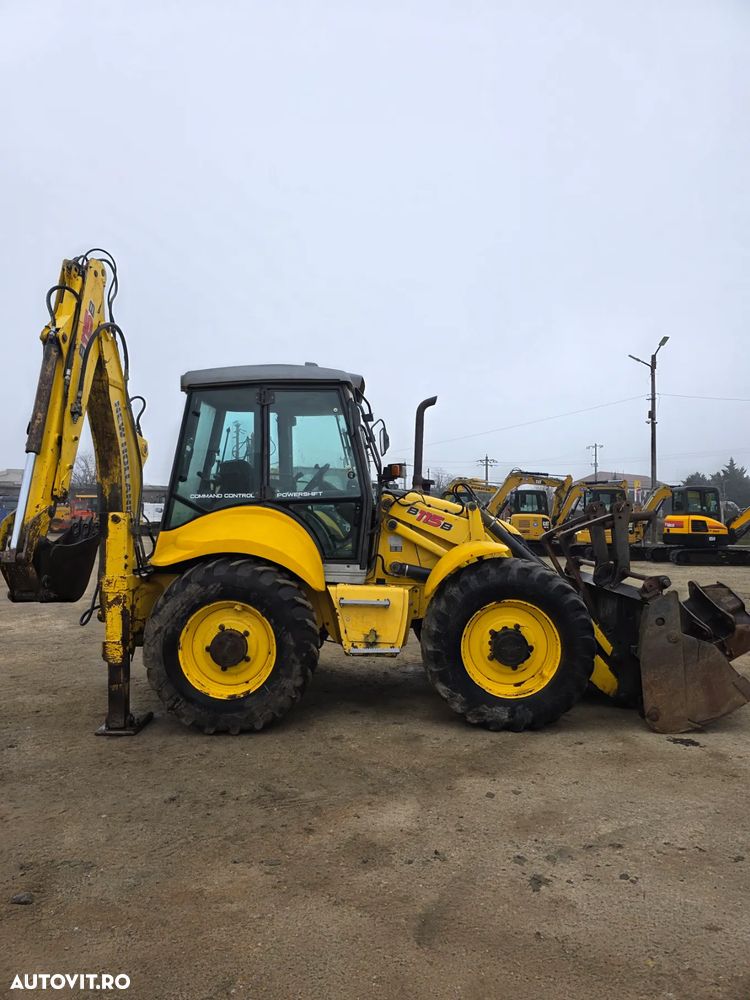 New Holland B115B 4x4x4 buldoexcavator full joystick - 3