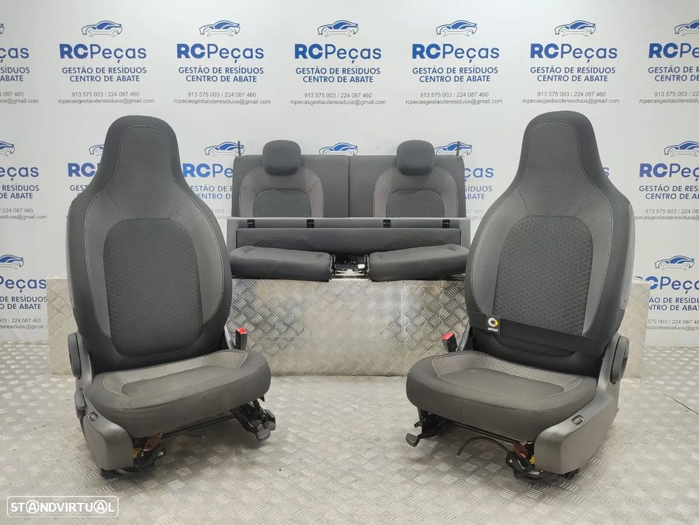 Conjunto Bancos Frente Frontais Tras Traseiros Smart ForFour EQ 453 2017 a 2021 - 1