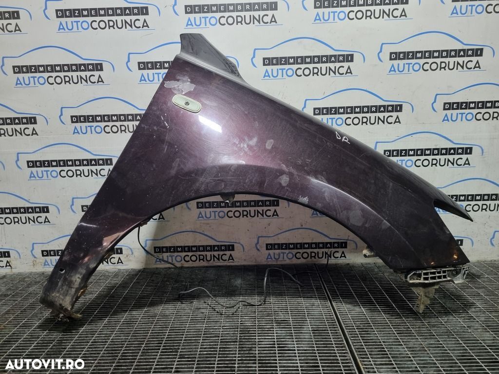 Aripa Dreapta Fata Hyundai Santa Fe 2 2007 - 2012 4 Usi NEGRU (1237) - 1