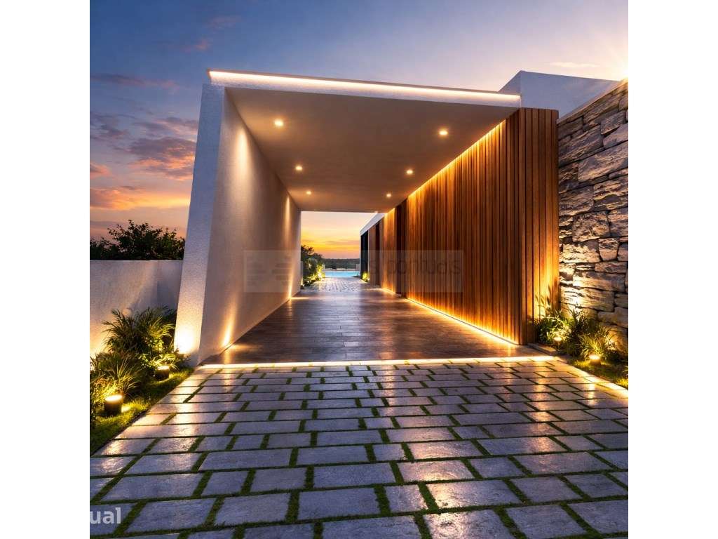 Moradia T3 Nova com Piscina e Design Moderno | em acabamentos - Grande imagem: 2/20
