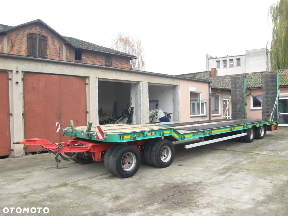 Goldhofer TU4 2010 długa 4 osiowa przyczepa niskopodwoziowa z Niemiec - 4