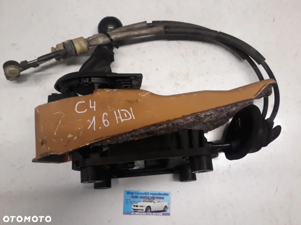 LEWAREK ZMIANY BIEGÓW CITROEN C4 1,6 HDI 2009r  9688691580  + LINKI - 1