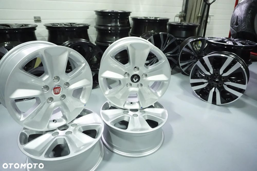 FELGI ALUMINIOWE 16 RENAULT TRAFIC OPEL VIVARO NISSAN NV300 FIAT TALENTO ET50 ORYGINAŁ 5X114,3 - 2