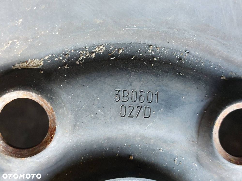 FELGA STALOWA 1 SZT 5x112 6Jx15 ET37 FI57,1 VW AUDI SKODA SEAT - 3
