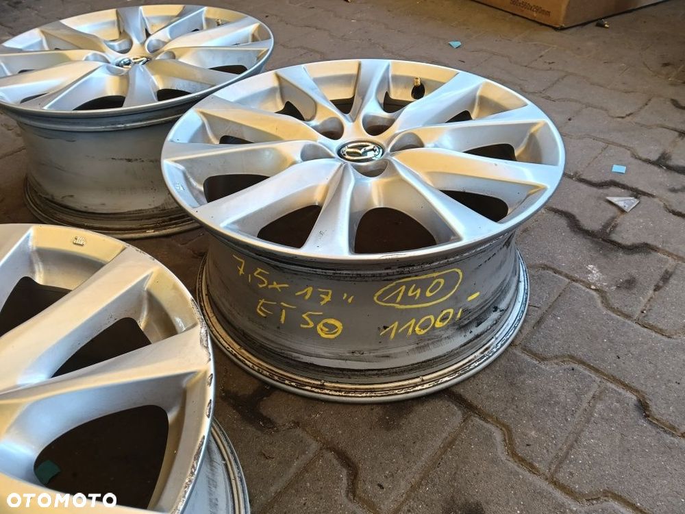 Felgi aluminiowe mazda Kia Hyundai honda Mitsubishi 5x114 et50 7,5x17 - 4