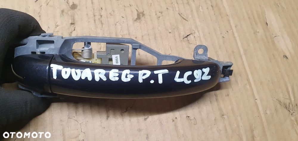 Klamka prawy tył tylna prawa VW Touareg LC9Z 7L0839886A - 6