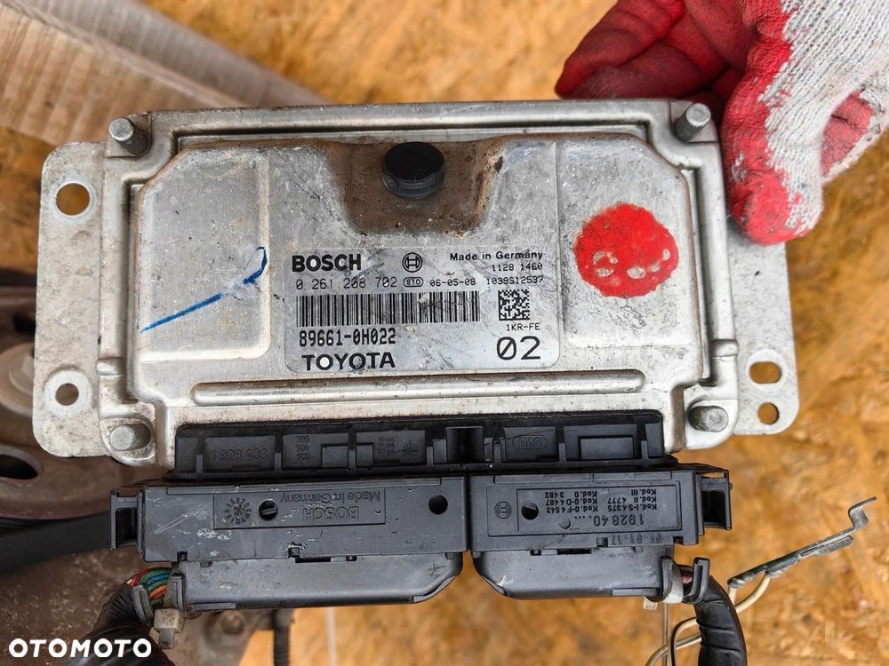 Silnik kompletny TOYOTA CITROEN PEUGEOT 1.0 68KM 1KR-B52 z klimą - 6