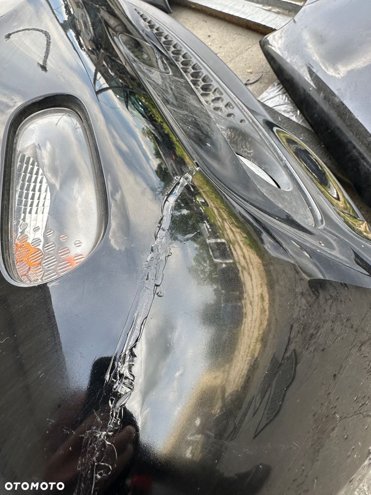 Smart 453 FORFOUR  maska grill atrapa błotnik wentylator  chłodnice  łapacz  lakier ECN czarny - 11
