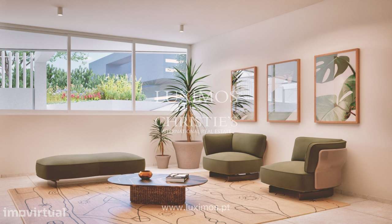 Apartamento T1 novo com terraço para venda no Matosinhos Sea Living, - Grande imagem: 4/16