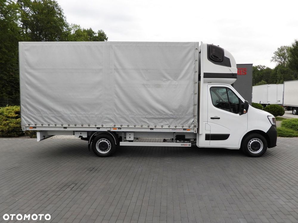 Renault MASTER PLANDEKA 10 PALET WEBASTO TEMPOMAT LEDY PNEUMATYKA KLIMATYZACJA  165KM - 8