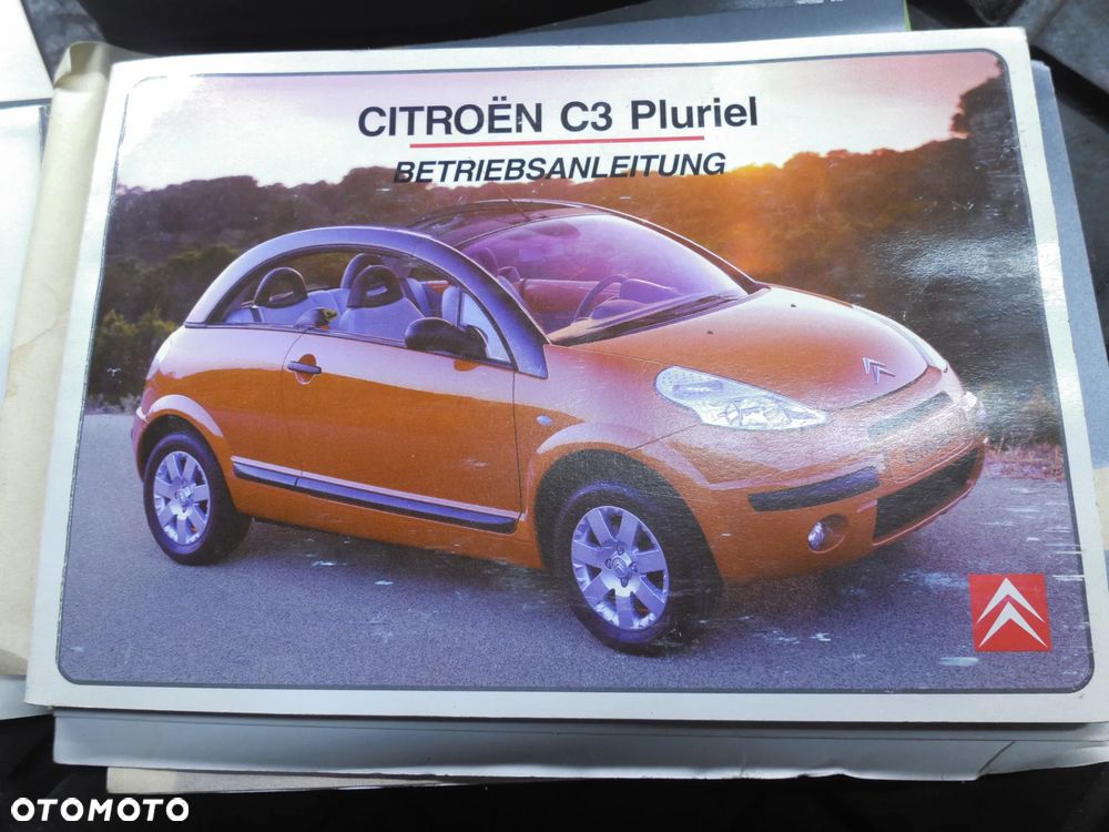 Citroen C3 cabrio Pluriel instrukcja obsługi - 2
