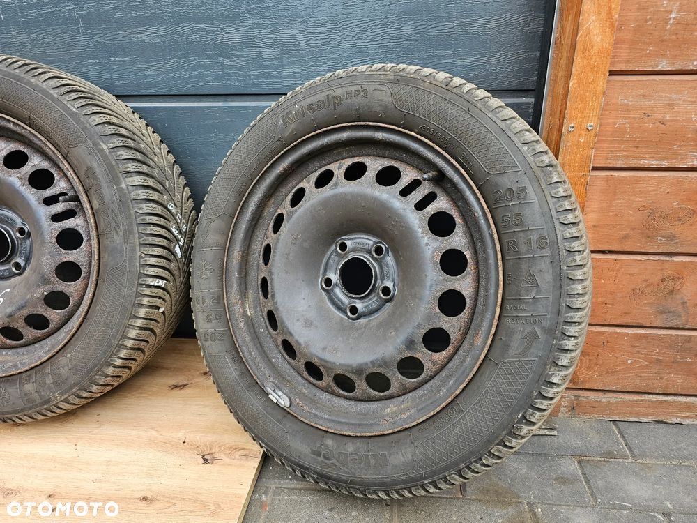 KOŁA FELGI STALOWE OPONY ZIMOWE 205/55 R16 OPEL ASTRA J K MOKKA 5x105 6,5J ET39 - 4