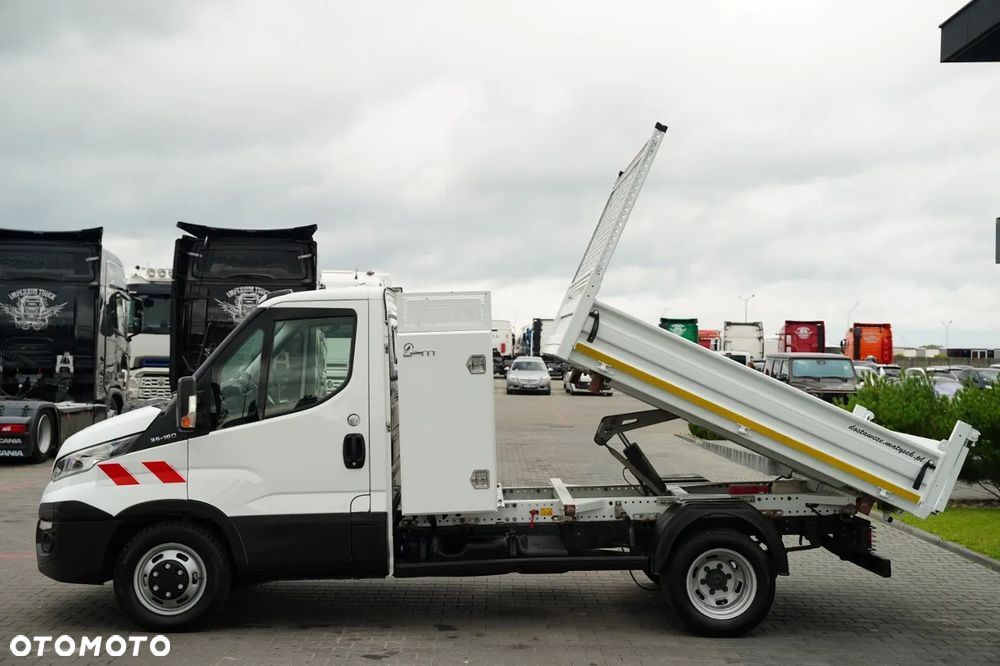 Iveco DAILY 35-160 / WYWROTKA ALUMINIOWA 3 STRONNA / BLIŹNIAK / MANUAL / BLOKADA MOSTU / SPROWADZONY / EURO 6 - 3