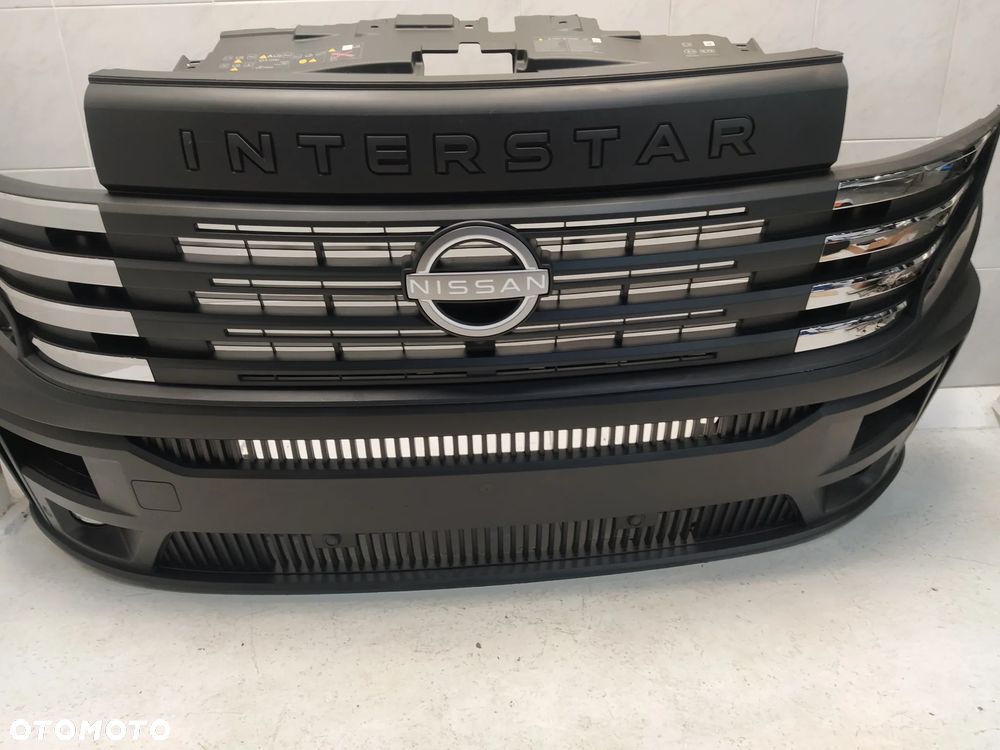 NISSAN INTERSTAR 2025- ZDERZAK PRZÓD PRZEDNI GRILL ATRAPA CHŁODNICY 6xPDC HALOGENY KOMPLET NOWY ORYGINAŁ - 15