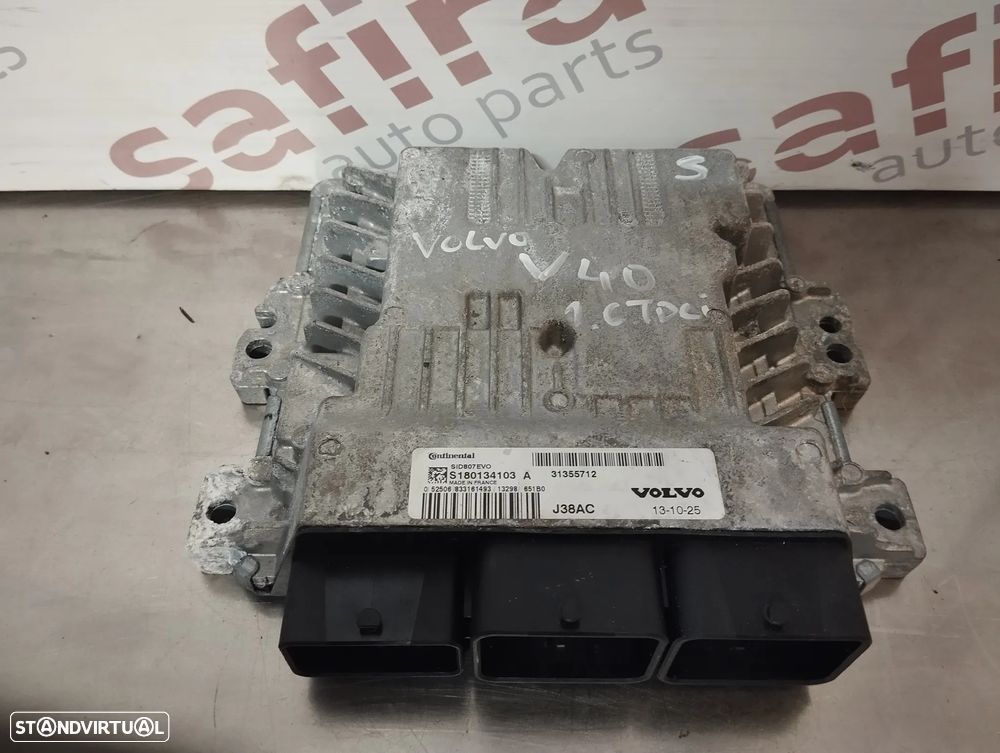 UNIDADE / CENTRALINA DO MOTOR VOLVO V40 1.6D REF. SID807EVO S180134103A - 1