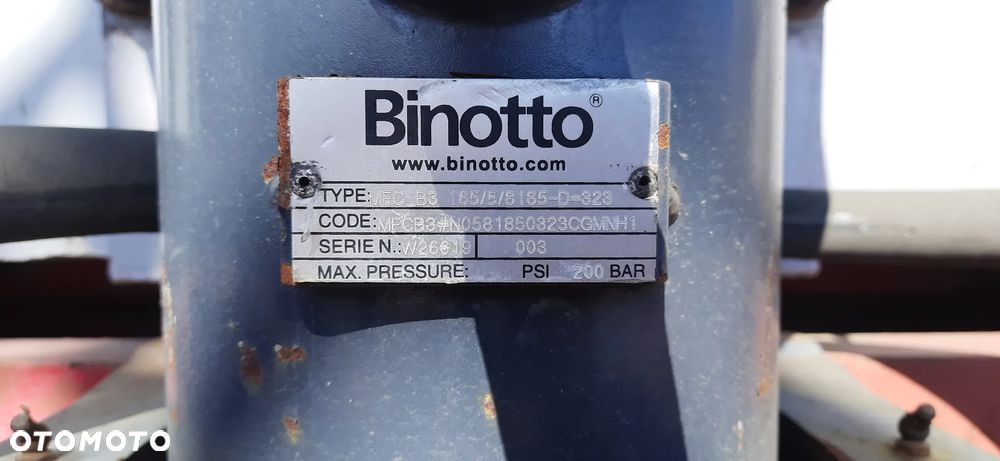 BINOTTO MFC _B3 165/5/8185 -D = 323 SIŁOWNIK HYDRAULICZNY TELESKOPOWY DO NACZEPY WYWROTKI WYWROTU - 4