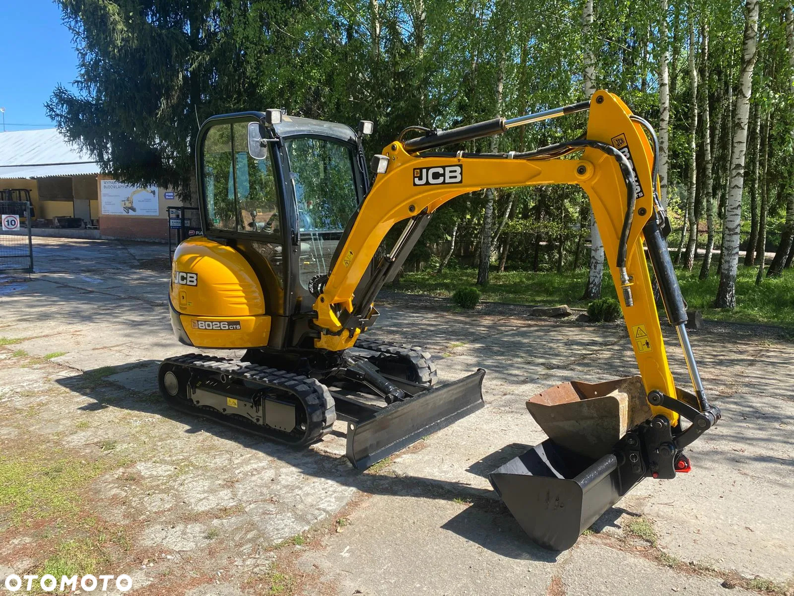 JCB 8026 | 2019r | 2553mtg | super stan | FV - 6