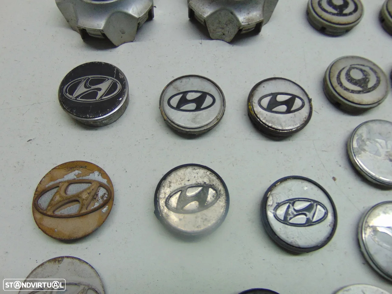Antigos centros jantes Hyundai/Mazda/Daewoo/Kia/Subaru/Seat/jaguar - 13
