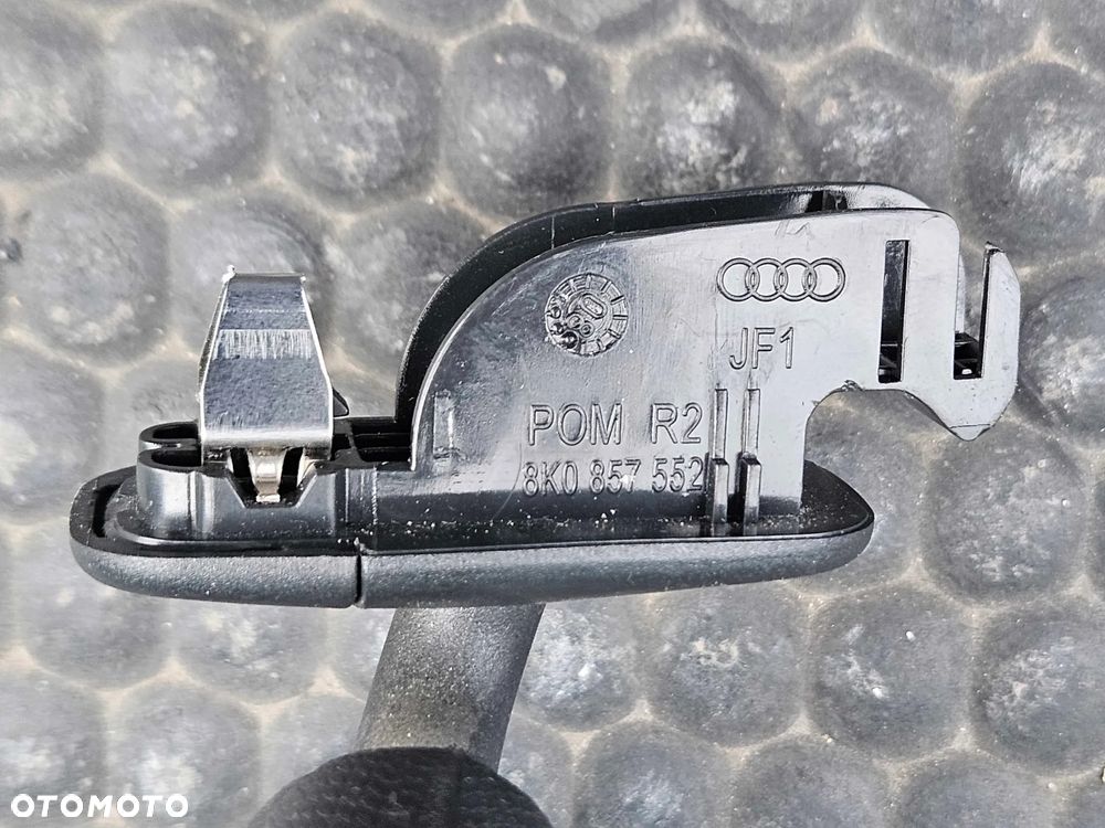 Daszek Słonecznik 8K0857551 8K0857552 Czarne S-Line Oslona Przeciwsloneczna Haczyk Lewa Prawa AUDI A4 B8 - 31