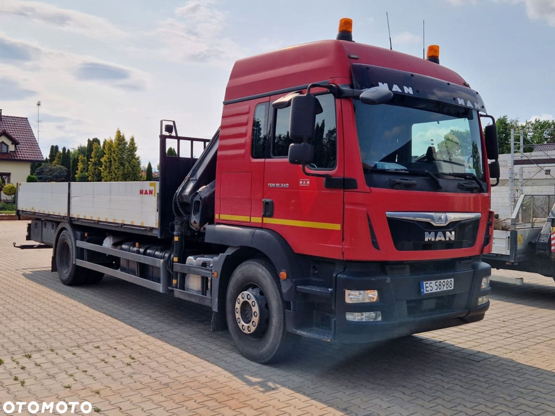 MAN Żuraw HIAB 144 D-4 CL rok produkcji 2008. - 2