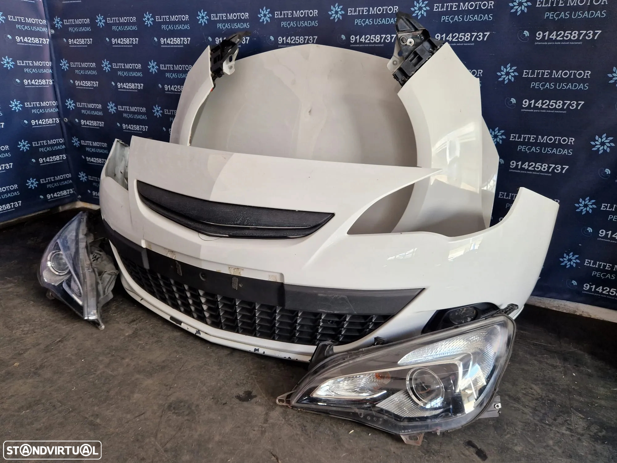Frente completa usada OPEL ASTRA J GTC OPC LINE 3 PORTAS capot parachoques oticas guardalamas - 2