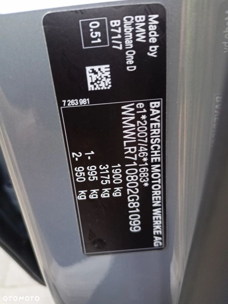 MINI Clubman One D - 4
