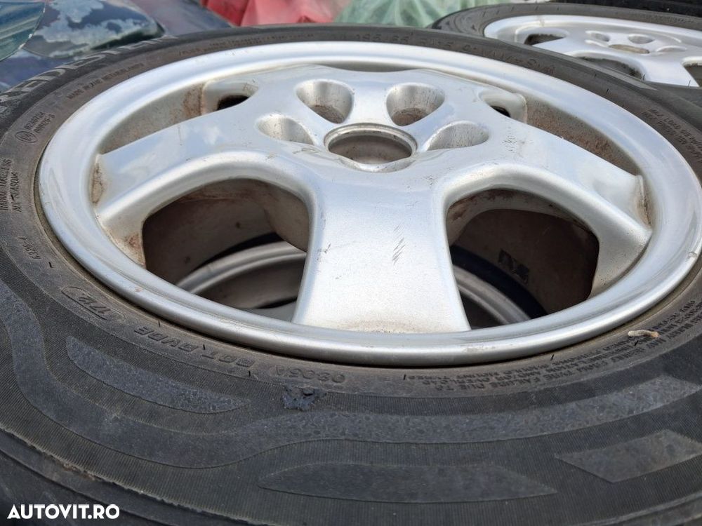 Vând jante 5×112 vw passat cu cauciucuri 195/65r15 - 3