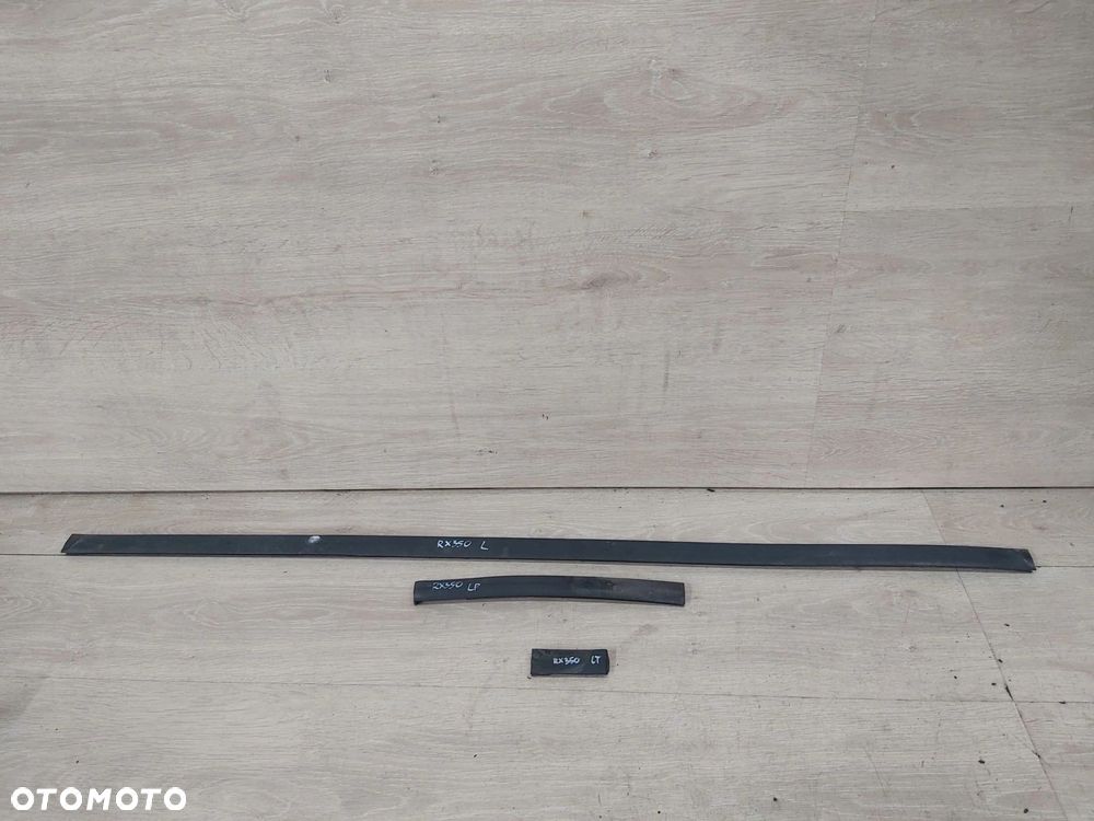 LEXUS RX II 330 350 400h listwa dachowa lewa uszczelka Komplet - 1