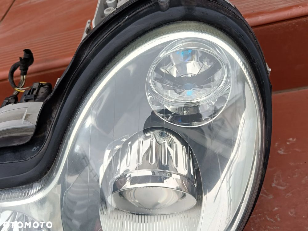 MERCEDES W203 C-KLASA LAMPA PRZÓD PRZEDNIA BI XENON NIE SKRĘTNY LEWA PRAWA EUROPA - 17