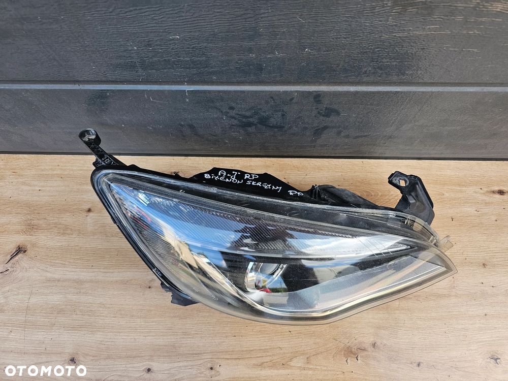 LAMPA PRAWA PRZEDNIA PRAWY PRZÓD OPEL ASTRA J BI-XENON LED EUROPA DEMONTAŻ ORYGINAŁ 13253651 - 2