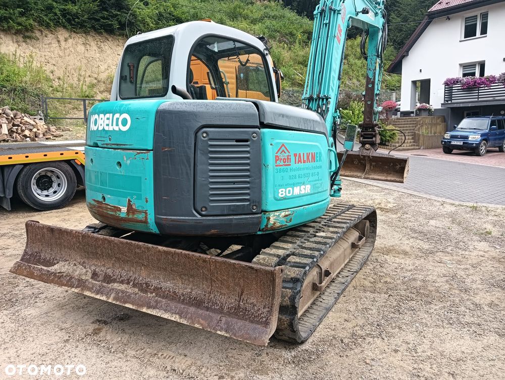 Kobelco SK 80MSR waga 8T | Klimatyzacja | 3 Łyżki | Szybkozłącze | Niemcy | koparka gąsienicowa koparka obrotowa - 9