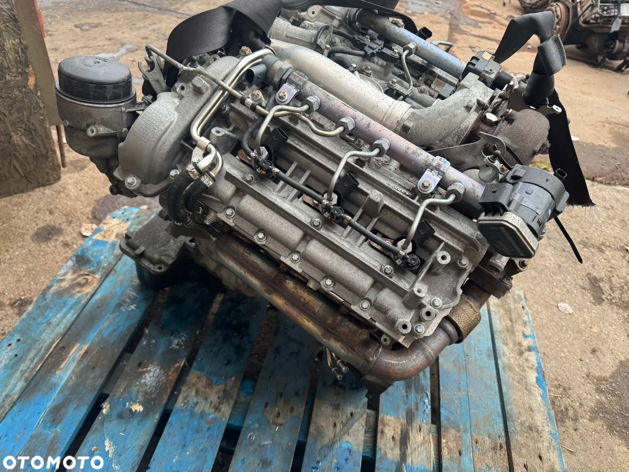 silnik om 642950 642 950 3.0 crd Mercedes ML kompletny 163 tys - 15