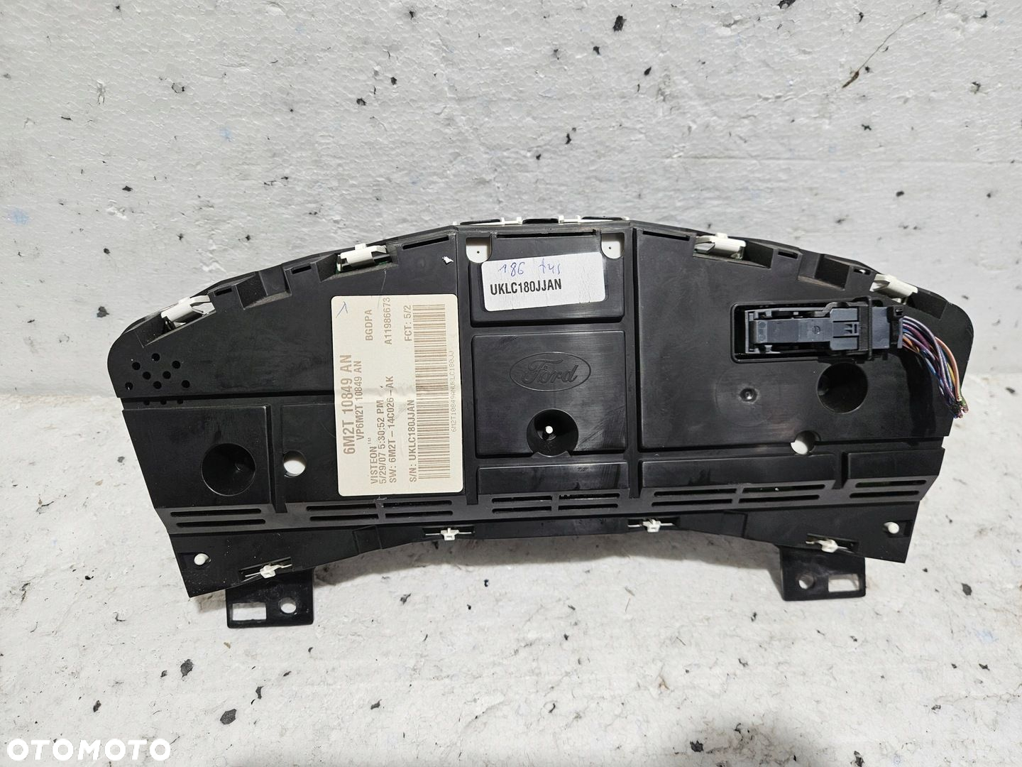 LICZNIK WYŚWIETLACZ ZEGARY FORD MONDEO MK4 S-MAX GALAXY 6M2T-10849-AN Stan - 3