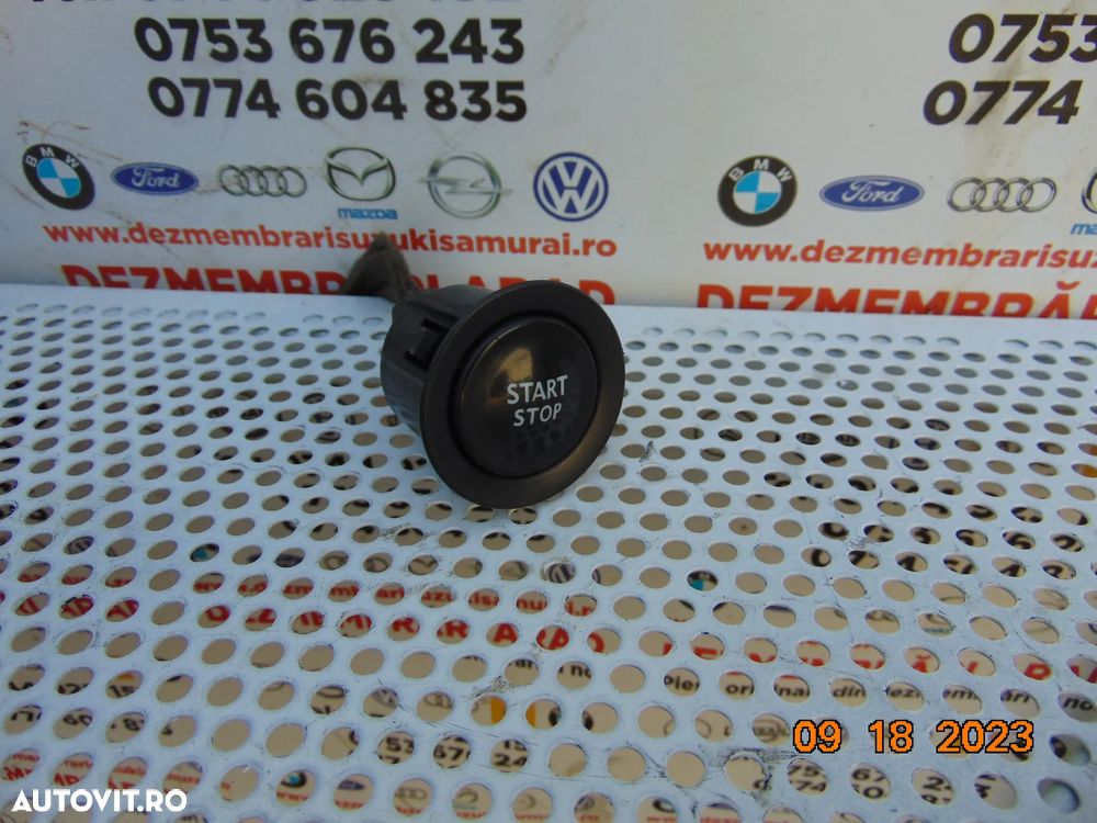 Buton start Stop renault Megane 3 scenic 3 grand scenic 2008-2016 buton pornire - 1