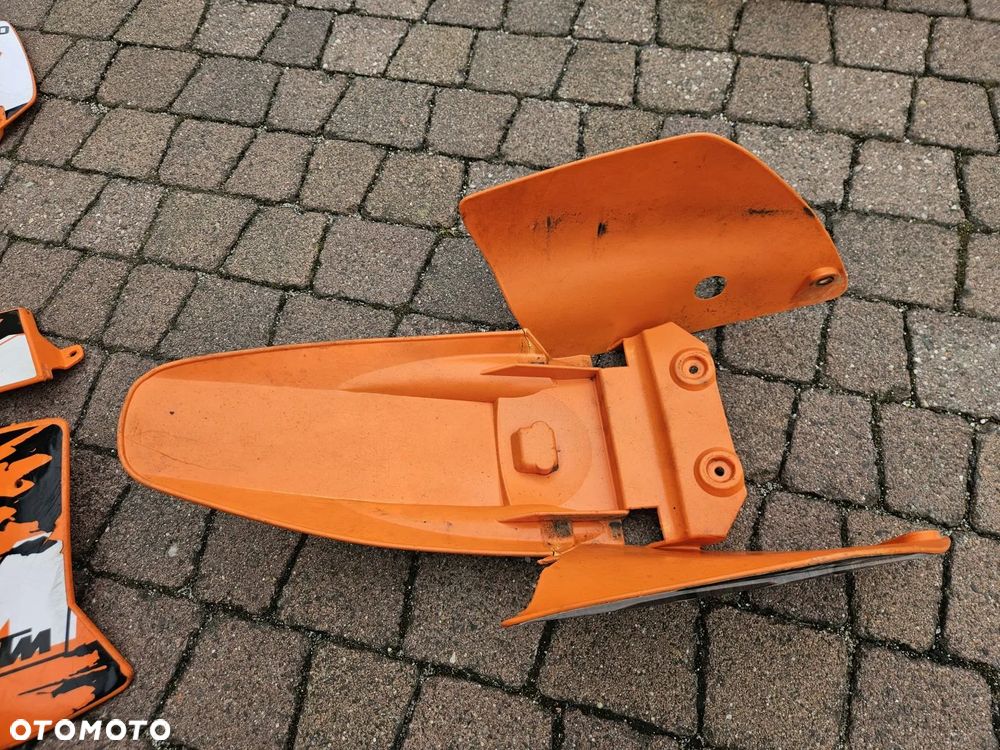 KTM SX 65 ZESTAW PLASIKÓW KOMPLET OWIEWKI OSŁONY BLOTNIK - 11