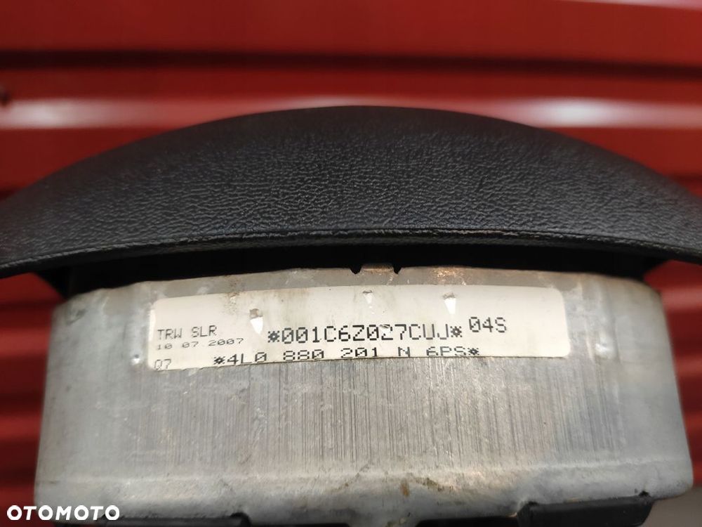 AUDI Q7 4L LIFT PODUSZKA POWIETRZNA AIRBAG KIEROWCY KIEROWNICY ORYG ŁADNA - 6