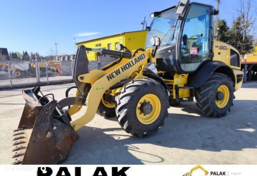 New Holland Ładowarka  NEW HOLLAND  W 80 C , 2015 rok,NOWE OPONY - 2