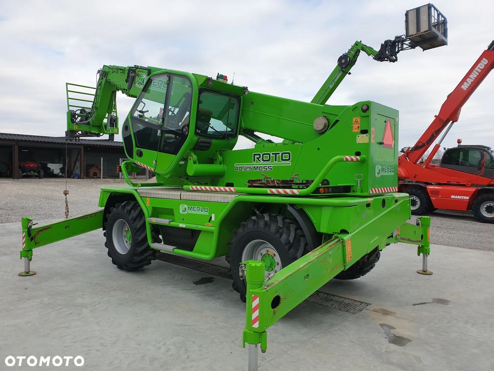 Merlo ROTO 40.25 TYLKO 5797MTG WIDŁY/WCIĄGARKA/PILOT SPROWADZONA SUPER STAN - 1