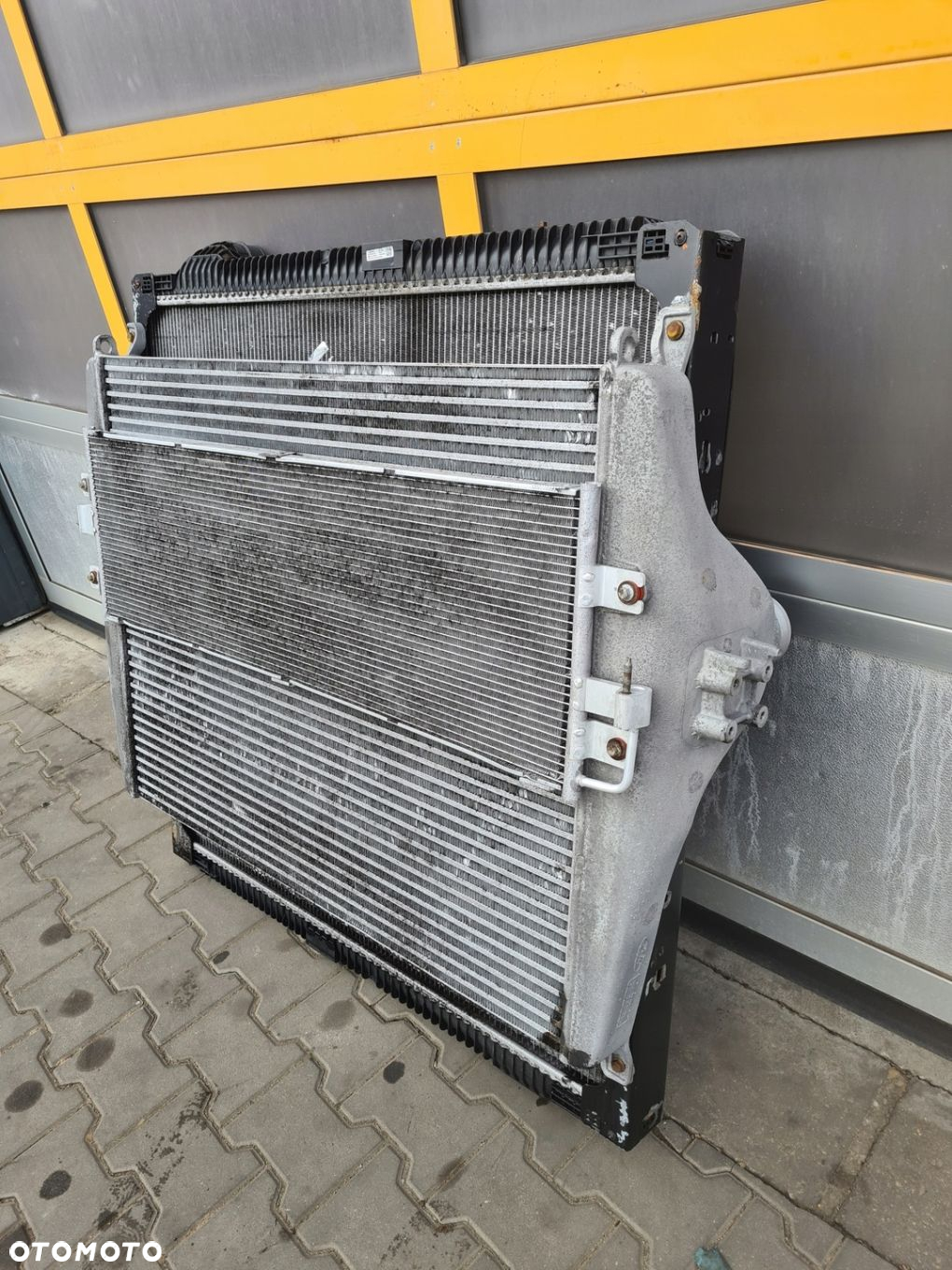 KOMPLET CHŁODNIC CHŁODNICA WODY INTERCOOLER KLIMA FORD F-MAX 500 TRUCKS - 8